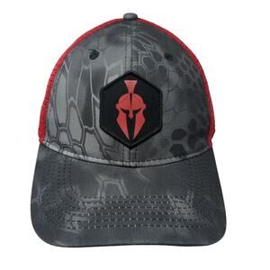 Kryptek Snapback Trucker Hat Multicolor One Size Adjustable Mesh Back Camouflage